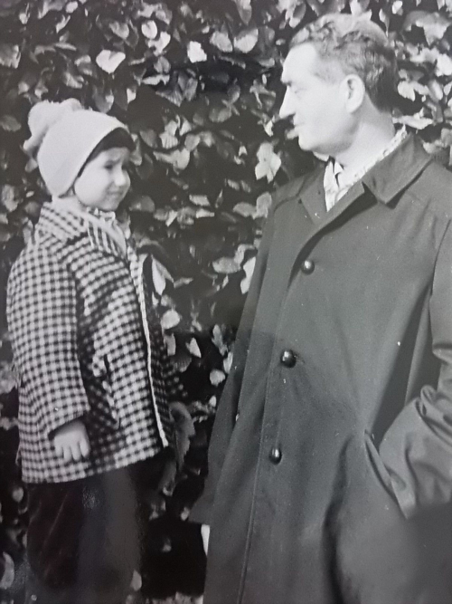 Anatoly Podolsky mit dem Vater, 1971.  © Anatoly Podolsky