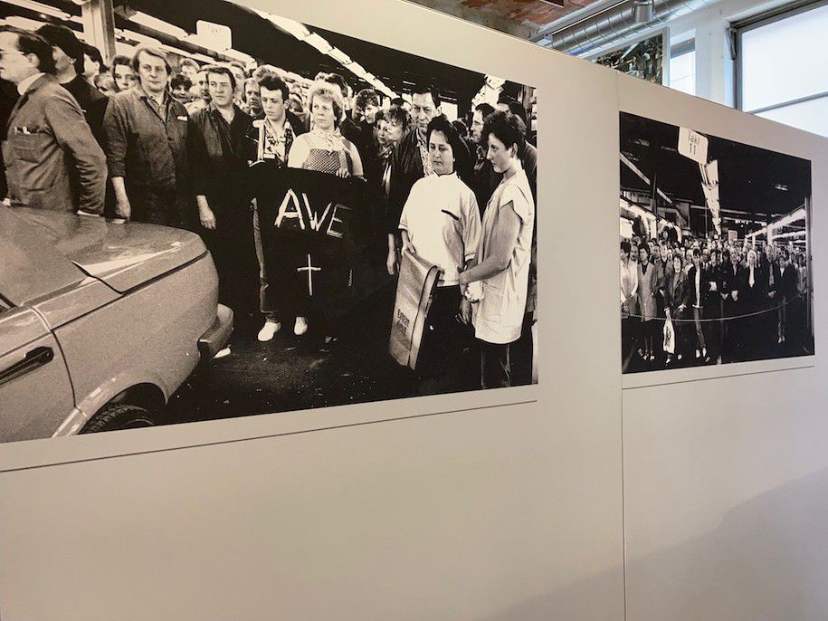 Produktionsende im AWE, April 1991. © Stiftung automobile welt eisenach