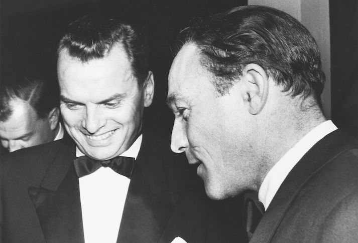 Alfred Bauer & Gene Kelly bei der Berlinale 1960 © Berlinale