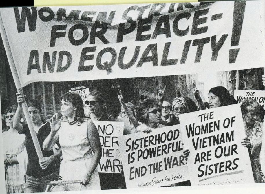Women's Strike for Equality in New York around Fifth Avenue August 26, 1970.