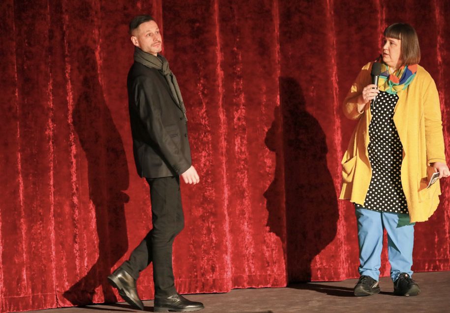 Willkommen auf der Bühne. Q & A mit Regisseur Andrey Gryazev moderiert von Sirkka Möller am 24. Februar 2020. Berlinale Panorama.