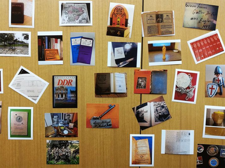 Tweet von Steffen Jost am 1. Dezember 2017. Die @karolinedoering hat das Internet ausgedruckt #histodings #histocamp