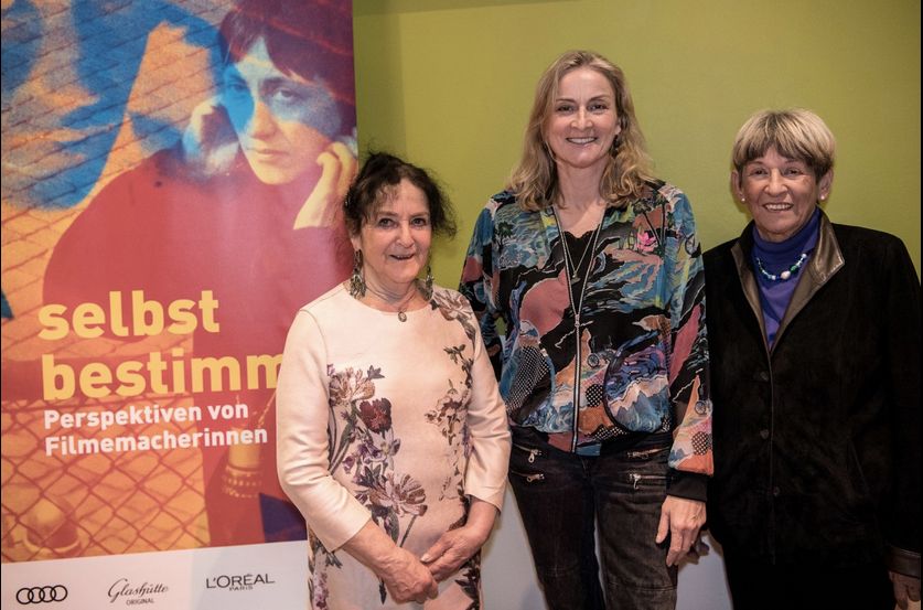 Róza Berger-Fiedler, Barbara Marheineke, Cristina Perincioli bei der Vorführung ihrer Filme während der Retrospektive der Berlinale 2019 am 9.2.2019. Die Regisseurin von Heimweh nach Rügen oder Gestern noch war ich Köchin ( Róza Berger-Fiedler), die Regisseurin von Miss World (Barbara Marheineke) und die Regisseurin von Für Frauen. 1. Kapitel (Cristina Perincioli).