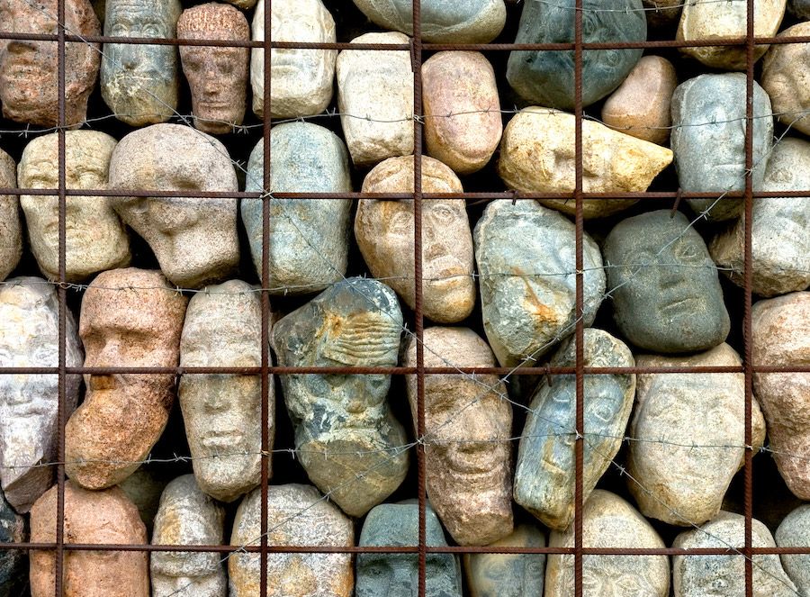 Foto: Stalin's Victims. Work representing the victims of Stalin at Moscow's Sculpture Park. Quelle: Flickr, Chris Hill. Lizenz: CC BY-NC-ND 2.0