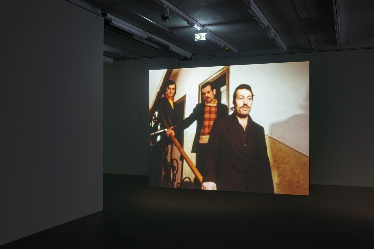 Foto: Installationsansicht TOWERMMK, Inventur – Metzstrasse 11, 1975, © Želimir Žilnik, mit freundlicher Genehmigung.