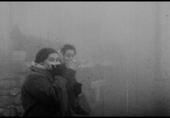 Originalfilmaterial des British Film Institute/National Archiv aus den Tagen der Umweltkatastrophe „Great Smog", die sich in London zwischen dem 5. Und dem 9. Dezember 1952 ereignete