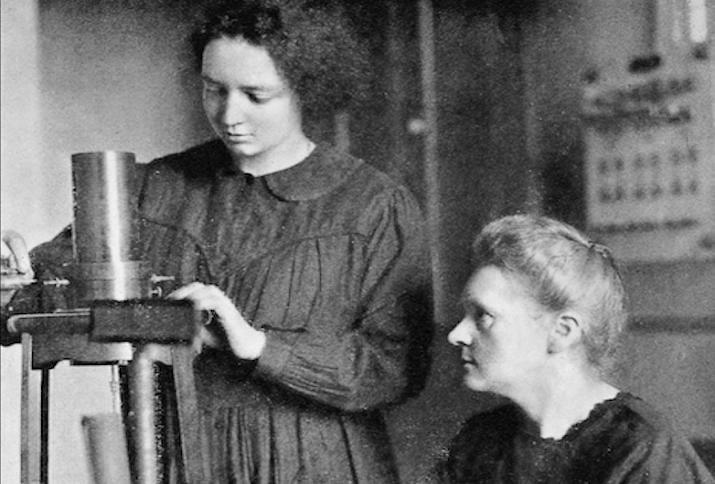 Foto: Marie Curie and her daughter Irene, 1925.