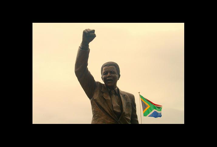 Denkmal Nelson Mandela in Paarl, Western Cape, Südafrika, 12.11.2008