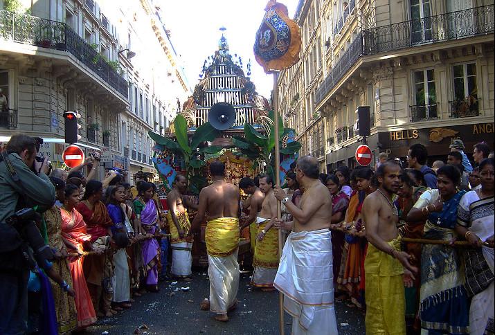 Tamilisches Fest in Paris