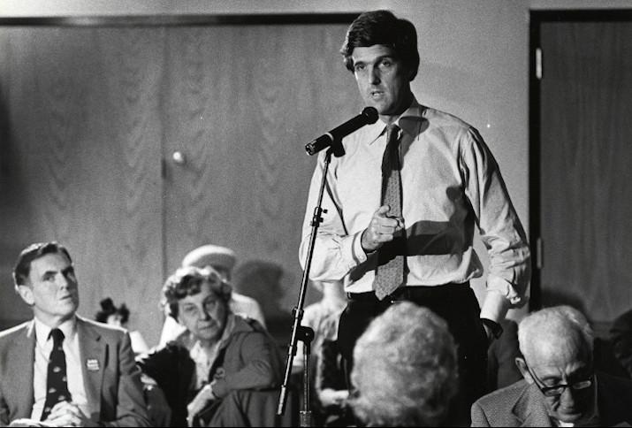 John Kerry 1984 in Boston