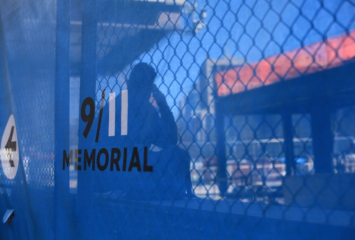 9/11 memorial, Foto: Marco, aufgenommen am 5. April 2012