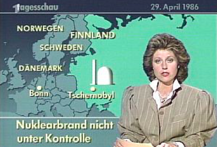 Tagesschau vom 29. April 1986