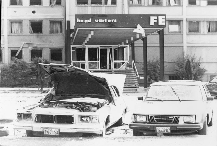 Bombenanschlag der RAF auf das Hauptquartier der US-Luftstreitkräfte in Europa am 31. August 1981