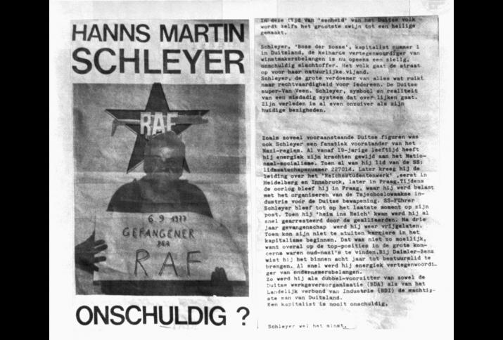 Entführung von Hanns Martin Schleyer, 1977