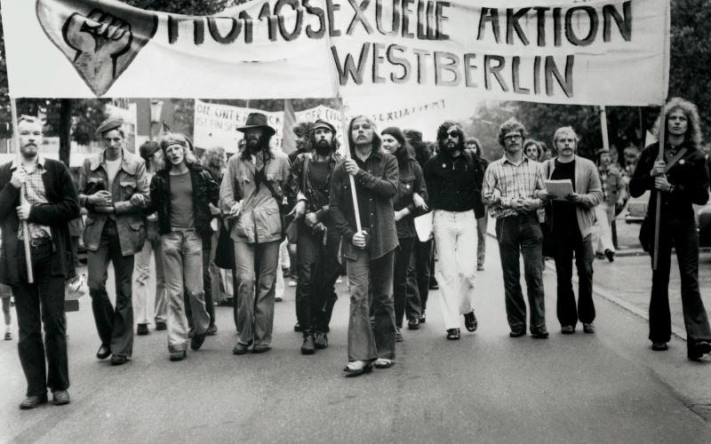 Pfingstdemo von der Homosexuelle Aktion Westberlin, 9. Juni 1973
