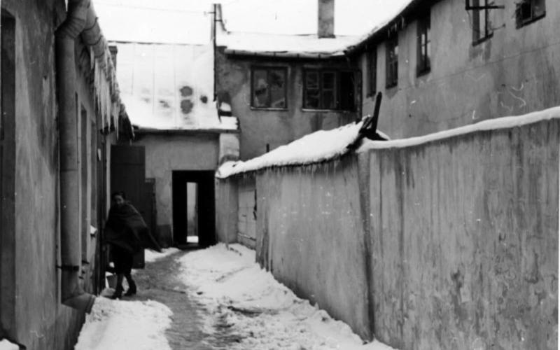 Polen, Kielce, Jüdisches Viertel (später: Ghetto Kielce), Winter 1939/40