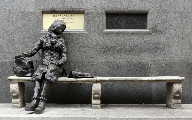Statue von Eleanor Rigby