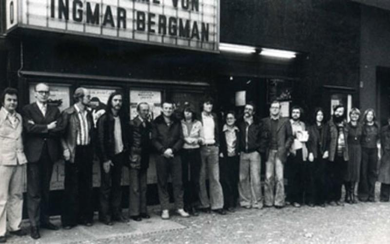 Die Mitarbeiter*innen von Arsenal und Forum 1976