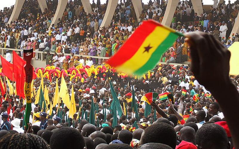 © Oluniyi Ajao | flickr CC BY 2.0. Titel: Ghana's 50th Independence Anniversary national parade. (Golden Jubilee)