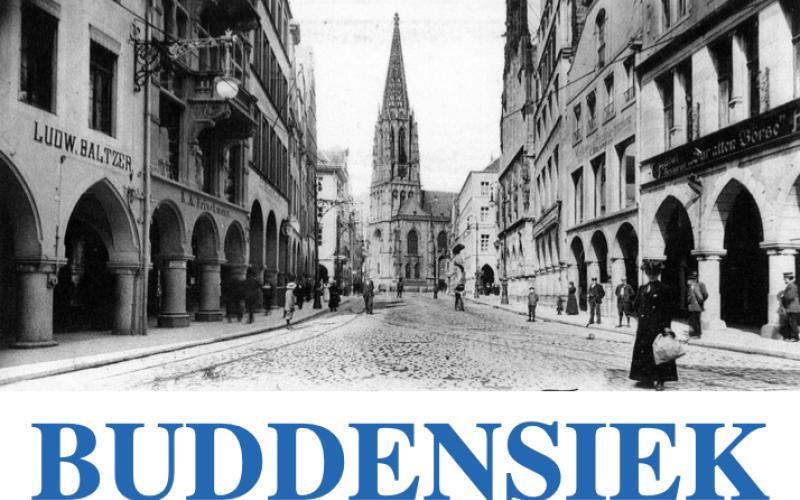 Münster, Blick auf den Principalmarkt um 1900