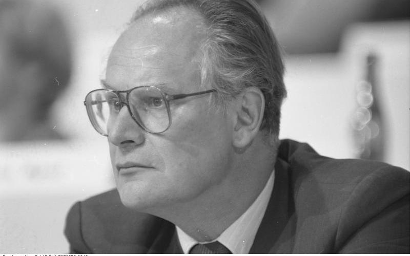 © Bundesarchiv, B 145 Bild-F079278-0012 / Engelbert Reineke / CC-BY-SA 3.0. Foto: SPD-Parteitag in Münster, Halle Münsterland (31 August 1988)