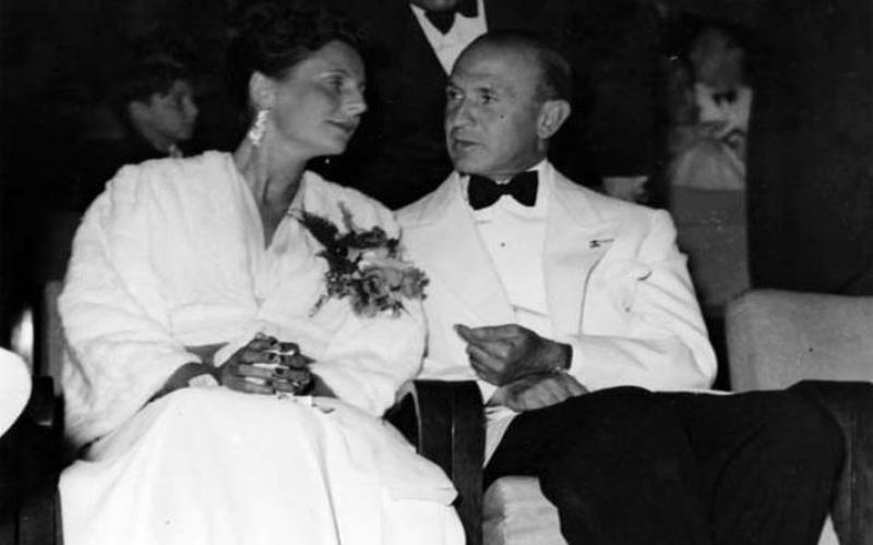 Leni Riefenstahl e Dino Alfieri a Venezia (1938)