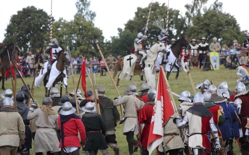 Reenactment in Grunwald