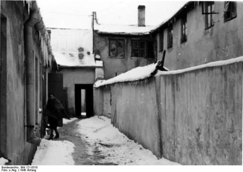 Polen, Kielce, Jüdisches Viertel (später: Ghetto Kielce), Winter 1939/40