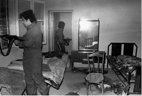 Akram Hilal and Abbas Salman, Al-Safir Archive. Akram Hilal and Abbas Salman, Al-Safir Archive.