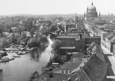 Panorama von der Heiligengeistkirche