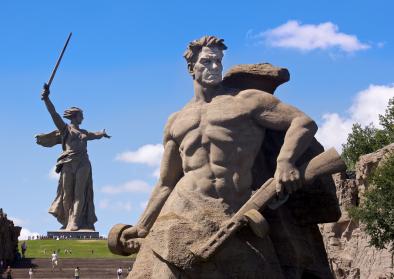 © Jacopo Romei | flickr CC BY-SA 2.0. Titel: Die Mutter-Heimat-Statue im südrussischen Wolgograd (bis 1961 Stalingrad). Aufgenommen im Aug. 2011.