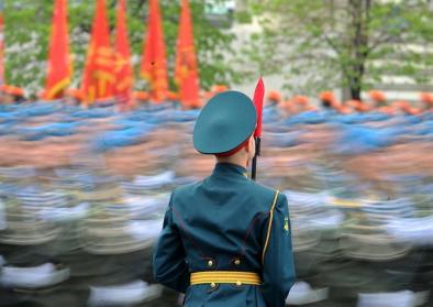 Militärparade in Moskau am 9. Mai 2012 aus Anlass des 67. Jahrestags des Sieges im Großen Vaterländischen Krieg (9.5.2012) © Presidential Press and Information Office