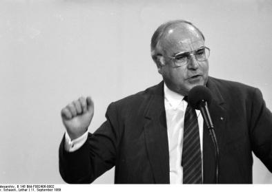 Helmut Kohl auf dem 37. Parteitag der CDU