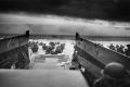 Szene der Landung der Alliierten in der Normandie aus Spielbergs Saving Privat Ryan
