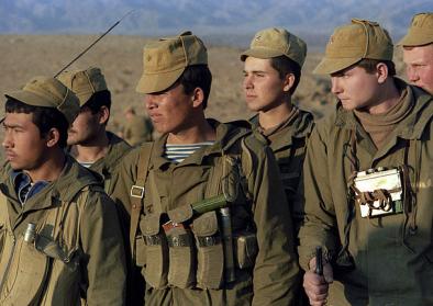 Sowjetische Spezialeinheit in Afghanistan, 18. Februar 1988 Sowjetische Spezialeinheit in Afghanistan, 18. Februar 1988