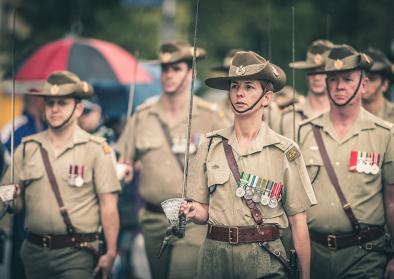 ANZAC Day Parade, Melbourne 2015