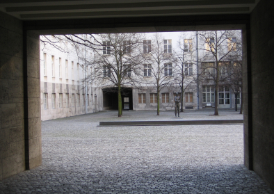 Blick in den Innenhof des Bendlerblocks Blick in den Innenhof des Bendlerblocks