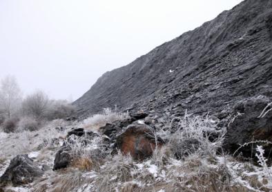 Abraumhalde im Mansfelder Land