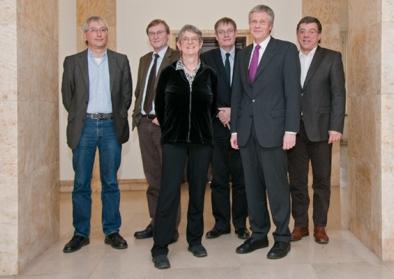 Patrick Wagner, Hans Günter Hockerts, Jane Caplan, Werner Plumpe, Hans-Peter Ullmann und Ulrich Herbert (v.l.n.r.)