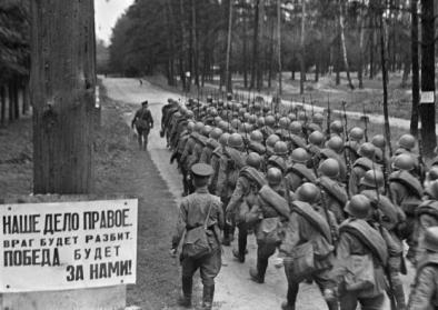 Recruits leaving for the front during mobilization, Moscow, 23 June 1941. Recruits leaving for the front during mobilization, Moscow, 23 June 1941.
