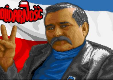 Screenshot des Startbildschirms von Solidarność Screenshot des Startbildschirms von Solidarność