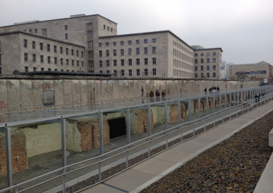 Blick auf das Gelände der "Topographie des Terrors" Blick auf das Gelände der "Topographie des Terrors"