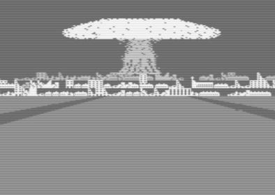 Kernwaffenexplosion, Screenshot aus Theatre Europe (1985) Kenrnwaffenexplosion, Screenshot aus Theatre Europe (1985)