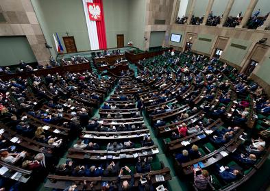 Sejm in Warschau Sejm in Warschau