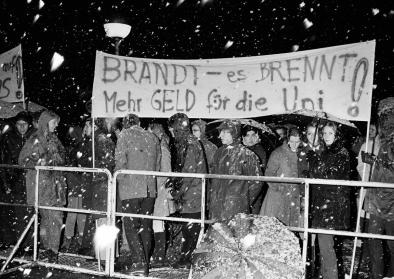 Studentendemonstration in Bonn, 1969 Studentendemonstration in Bonn, 1969