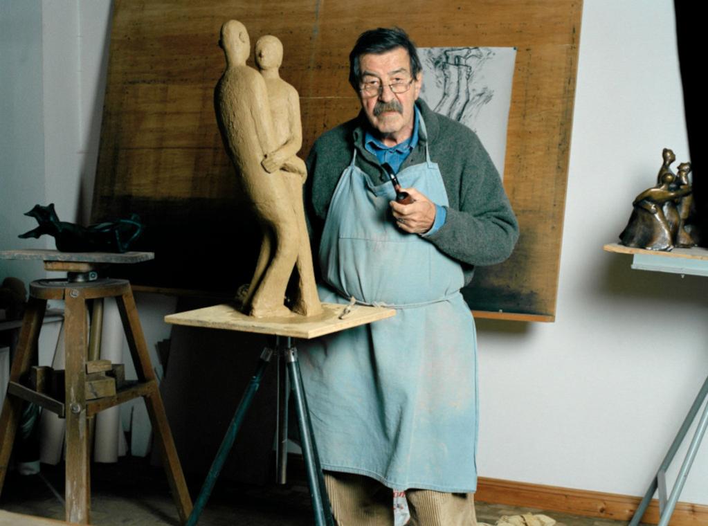 Günter Grass, deutscher Schriftsteller und Künstler