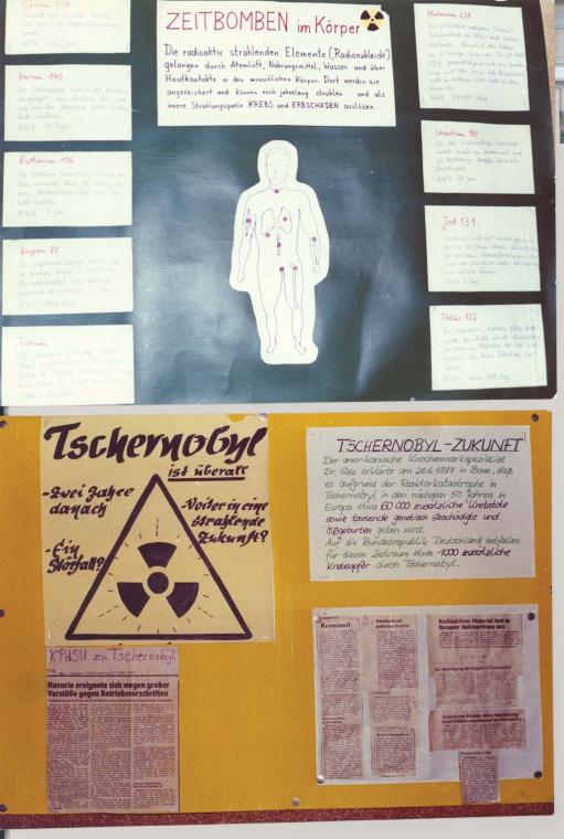 Schautafel "Zeitbomben im Körper"
