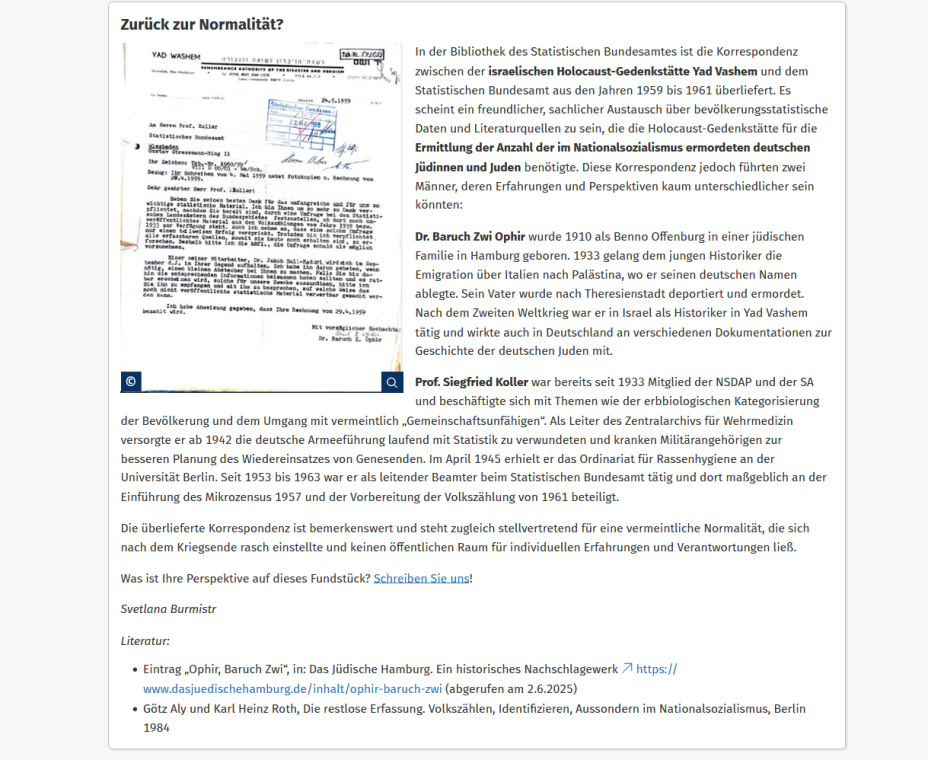 Beitrag aus der Rubrik Archivschätze
