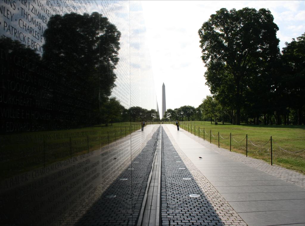 Vietnam Veterans Memorial in Washington DC