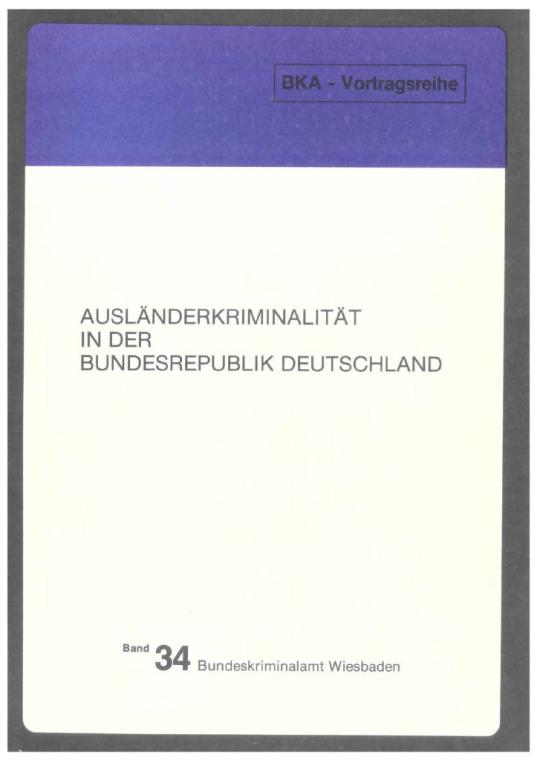 Abb. 1: Cover der Tagungsdokumentation, 1989.